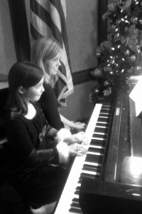 Mother daughter duet: another way to enjoy playing piano